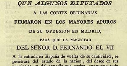 Manifiesto de los Persas