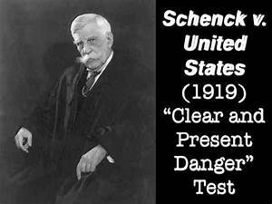 Schenck V. United States