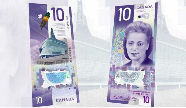 Viola Desmond being put on the $10 bill