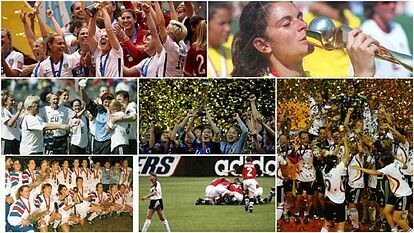 Primer Mundial femenino de futbol en China 1991