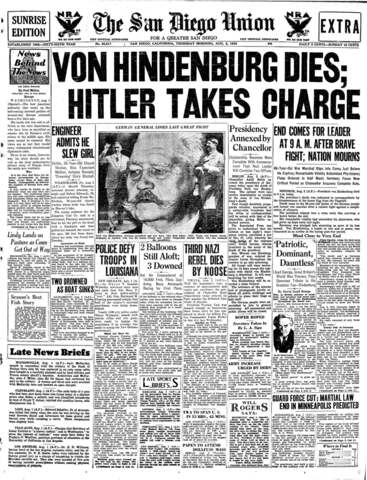 Hitler becomes Leader