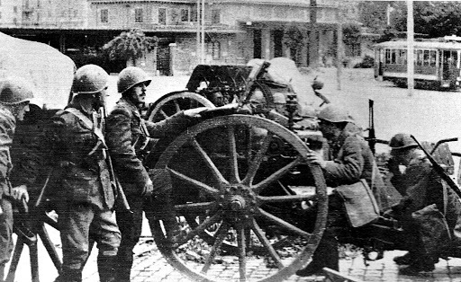 Il territorio italiano viene dichiarato dai tedeschi "Territorio di Guerra"