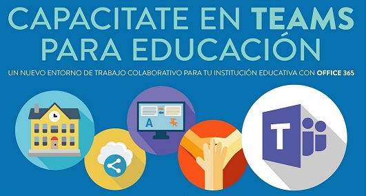 Capacitación y uso de plataforma TEAMS para los docentes