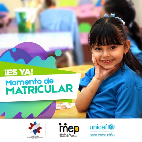 Proceso de matrícula del curso lectivo 2021