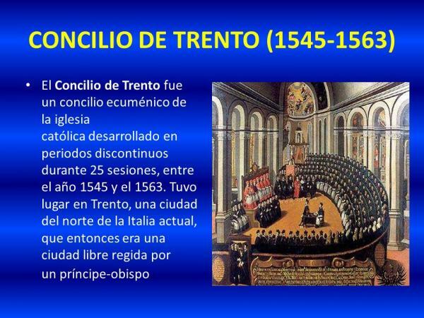 Inauguración del Concilio de Trento (Proceso)