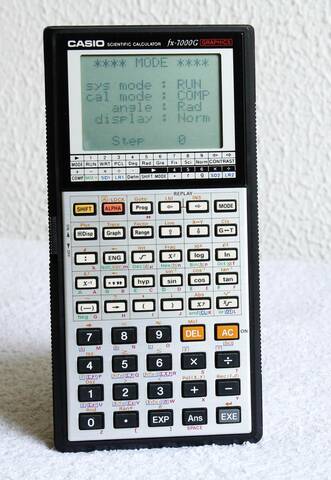 First graphing calculator