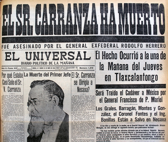 Asesinato de Carranza