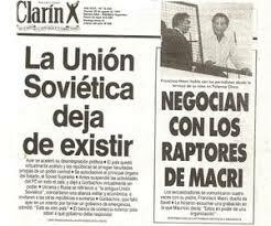 La caída de la URSS.