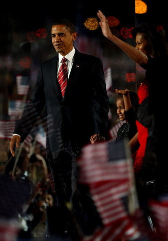 Barack Obama Elected President