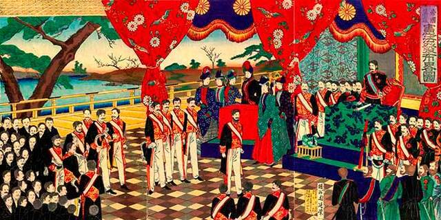 Apertura de Japón al mundo