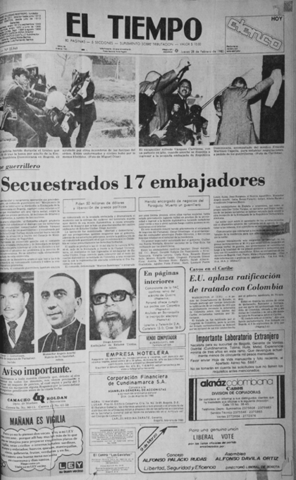 Kidnapping of the Embassy by the M-19