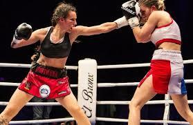 categoría femenina en boxeo