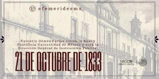 Nace la Dirección Dirección General de Instrucción Pública para el Distrito y Territorios Federales