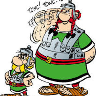 Timeline: La sociedad y la moda en Roma con Asterix.