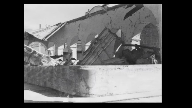 Destrucción por terremoto