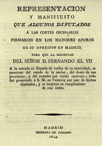 Manifiesto de los persas