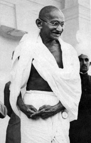 Mahatma Gandhi is released from jail