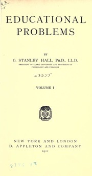 Publicación Educational Problems