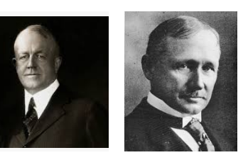 Frederick Taylor y Frank Gilbreth,
