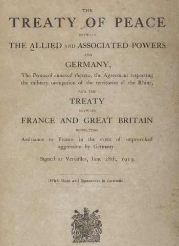 Treaty Of Versailles Rejected