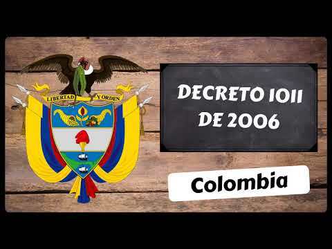 Decreto 1011 de 2006 - Establece el sistema Obligatorio de Garantía de Calidad en la Atención de Salud