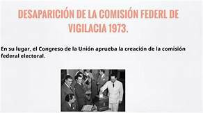 Desaparece la Comisión Federal de Vigilancia