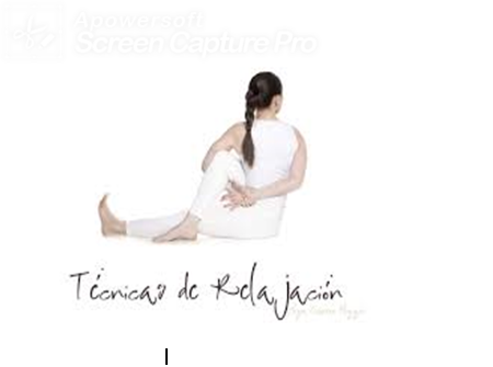 TÉCNICAS DE RELAJACIÓN
