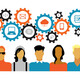 Bigstock icons of people with gears and 86739623