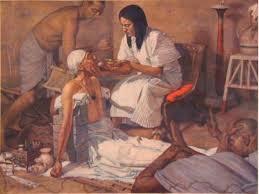 1700 A.C. Los enfermos en los imperios de Medio Oriente