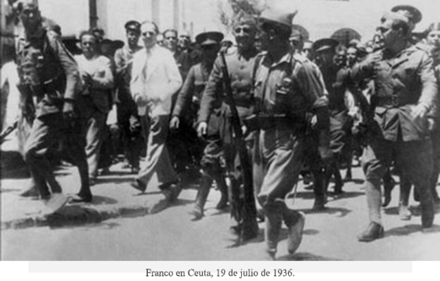 Cuando se desarrolla el golpe de estado en España, los generales utilizan la radio para anunciar sus intenciones a la población