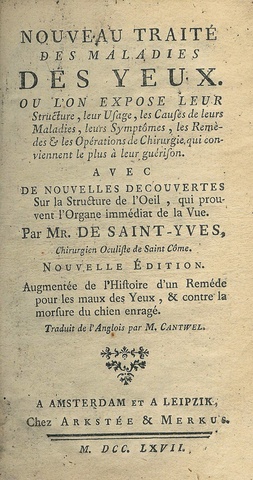 1667-1731: Charles Saint-Yves, nacido en Maubert-Fontaine, Francia,