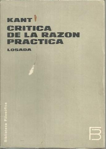 Publica "Crítica de la raó pràctica"