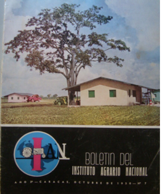 Creación del Instituto Agrario Nacional (IAN). Gobierno de Rómulo Gallego