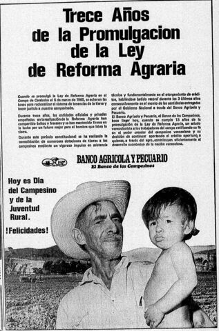 Reforma Agraria (Gobierno de Rómulo Betancourt).