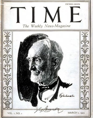 Time Magazine is published for the first time