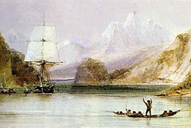 Llegada a La costa argentina de Punta Alta.