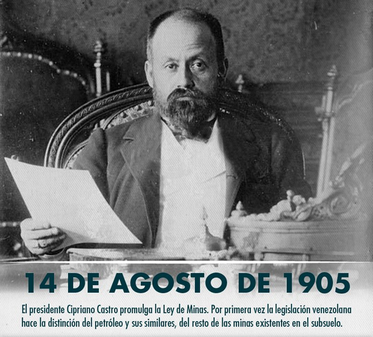 Aprobación de la Ley de Minas