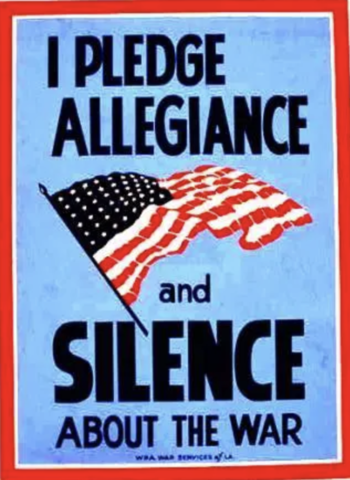 The Espionage Act was passed