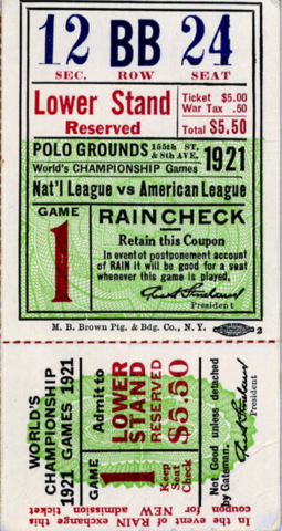 World Series Broadcast on the Radio