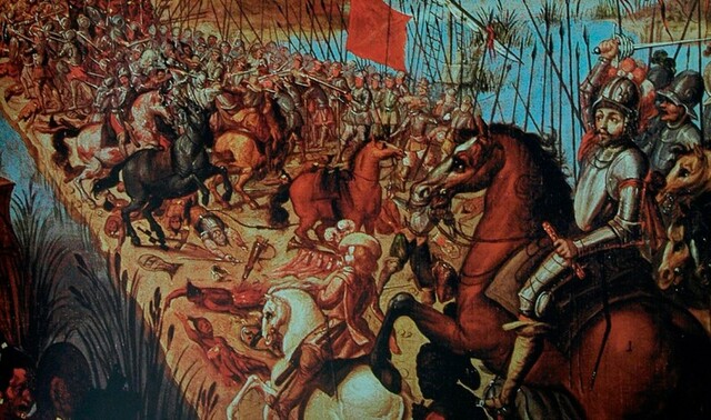 Spain conquers the rest of Mexico and Spanish settlers arrive.