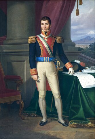Agustin de Iturbide is declared the first Emperor of Mexico.