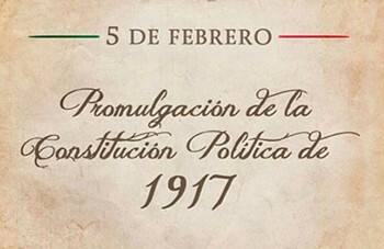 the Mexican constitution is promulgated