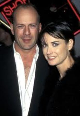 Bruce Willis & Demi Moore