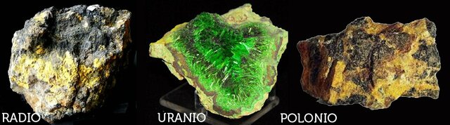 decubrimiento del radio y el polonio