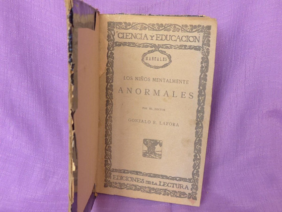 Los niños mentalmente anormales