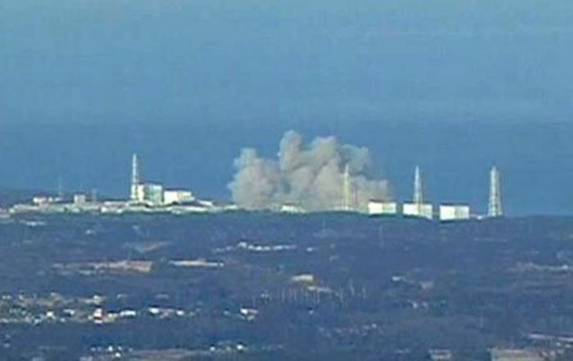 Japanese nuclear power plant in Fukushima