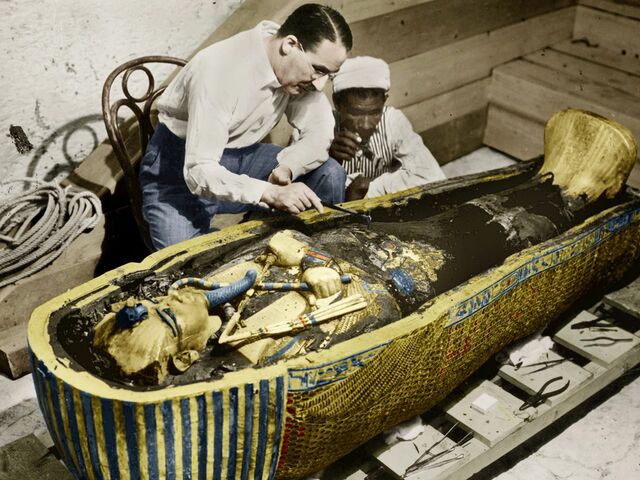 King Tutankhamun's Tomb is opened by Howard Carter.