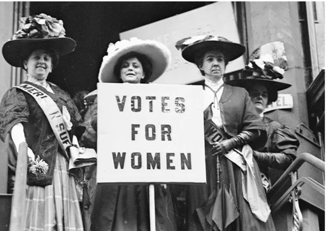 The 19th Amendment was ratified