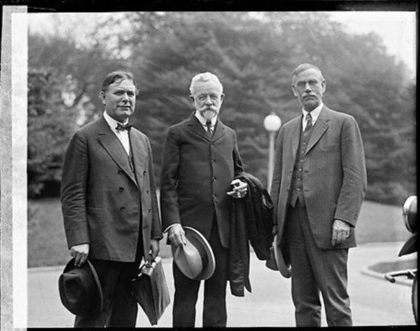 The US Senate rejects The Treaty of Versailles