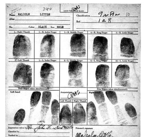 Fingerprinting Criminals